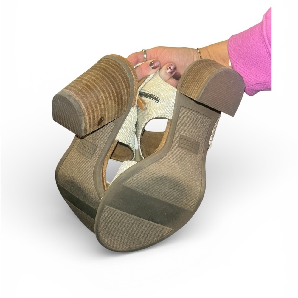 Toms Majorca Cutout Heeled Sandal - Picture 2 of 7